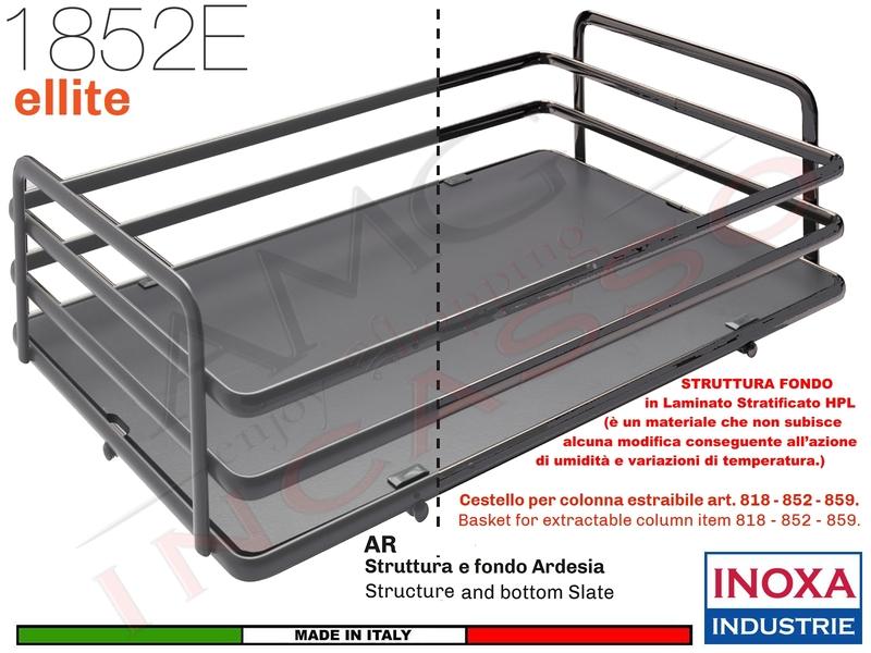 Colonna Estraibile da Cucina Cestello Estraibile in Acciaio Inossidabile  Dipensa Estraibile con 6 Cestelli per altezza