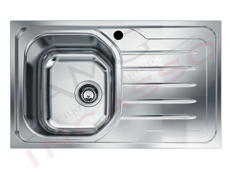 Lavello Cucina Con Gocciolatoio A Sinistra.Lavello Franke Olx 611 79 Dx 88865502 790 X 500 1 Vasca Sinistra Inox Amg Incasso Elettrodomestici Da Incasso