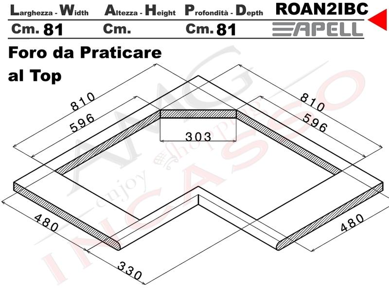 Misure Lavello Angolare Cucina.Lavello Apell Angolo Roan2iac 83 X 83 2v E Gocc Acciaio Inox Antigraffio Ebay