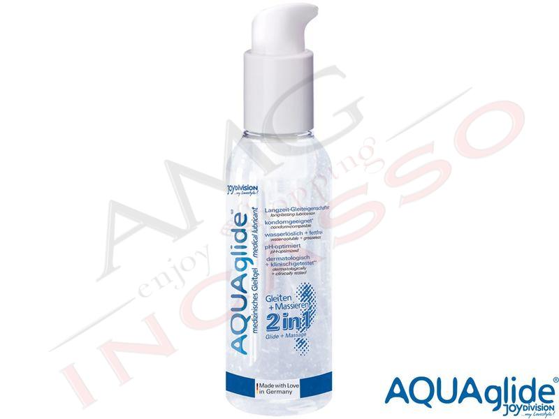 Lubrificante / Massaggio Corpo Base Acqua Aquaglide 2 in 1 Pump Dispenser ml.125